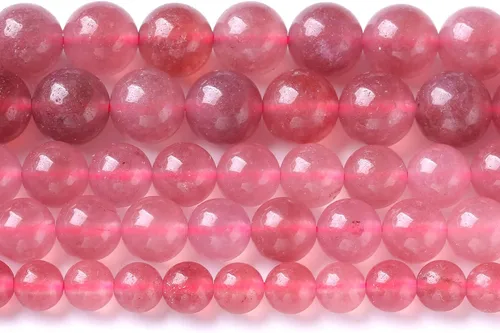 Vista 81 de 4MM 86 piezas Cuentas sueltas de piedra natural de amazonita calcedonia para hacer joyería DIY Pulsera Collar 1 hebra