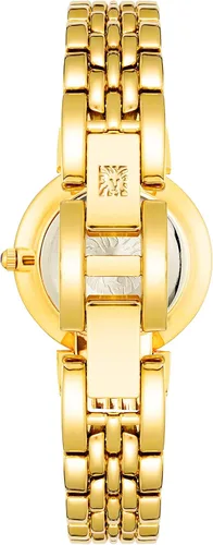 Vista 3 de Anne Klein - Reloj de brazalete para mujer con cristales de Swarovski y malla acentuada