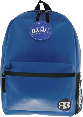 Vista 17 de BAZIC - Mochila escolar de 16 pulgadas, color negro, ligera, con parte