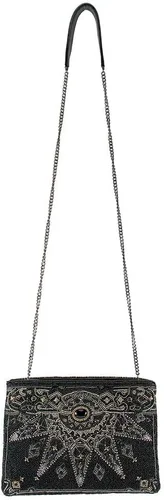 Vista 6 de Mary Frances Bolso bandolera con cuentas Magical Power, color negro, Negro