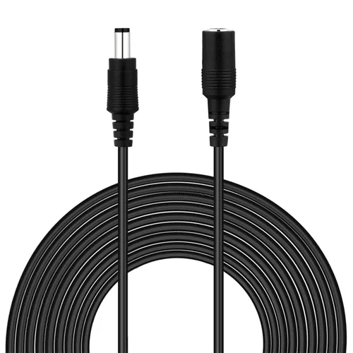 Vista 7 de BOAVISION Cable de extensión de 12 V CC, cable de extensión de 16.5 pies, cable de CC de 0.083 in x 0.217 in, compatible con cable adaptador