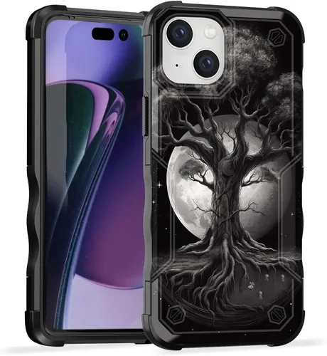 Vista 20 de Funda para iPhone Air, [doble capa] [protección contra caídas de grado militar de 10 pies] Funda resistente a prueba de golpes para iPhone Air
