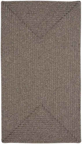 Vista 3 de Candor Blue - Alfombra trenzada de canasta de 0 pies y 12 pulgadas