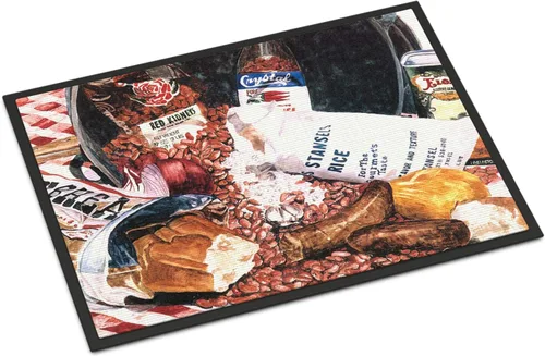 Vista 33 de Caroline's Treasures 1006MAT Pass Bait Shop - Felpudo de 18 x 27 pulgadas, para interiores y exteriores, para entrada, antideslizante, lavable