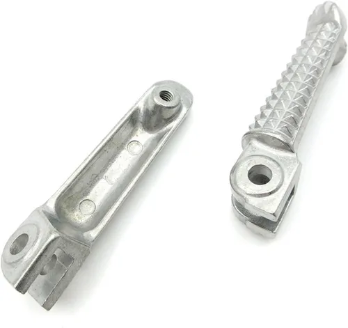 Vista 5 de Reposapiés delantero de motocicleta para Yamaha YZFR1 para R1 1998-2014 YZFR6 para R6 1999-2012 para YZF R6S 2003-2008 Pedales de clavija Accesorios