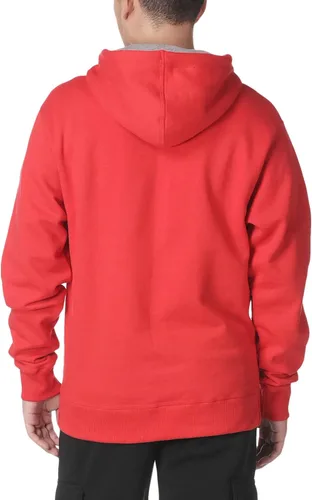 Vista 3 de Sudadera Champion Powerblend para hombre, de felpa, con capucha y con texto de logotipo, Powerblend Sudadera con capucha de forro polar, logotipo