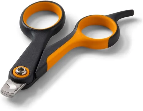 Vista 2 de Fiskars Cortauñas para mascotas, recortadores de uñas pequeños para gatos