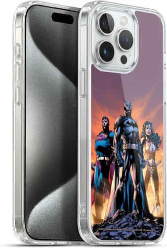 Vista 24 de Head Case Designs Funda de gel con licencia oficial de la Liga de la Justicia DC Comics #10 Darkseid War Comic Book Cover