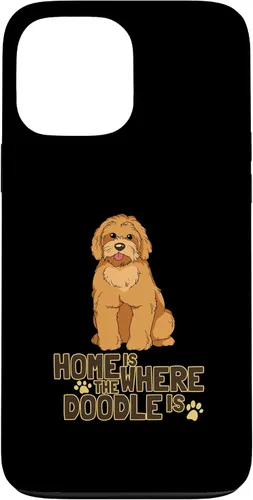Vista 22 de Funda dorada para iPhone 11 Goldendoodle Dood Funny Doodle Dog
