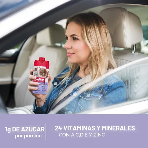 Vista 6 de SlimFast Batido de Proteína con Cafeína, Caramel Macchiato - 20g de Proteína, Batidos de Reemplazo de Comida, Alto en Proteína con Bajo