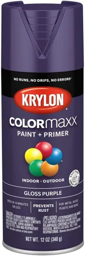 Vista 28 de Krylon K05554007 COLORmaxx Pintura en aerosol y base para uso en interiores y exteriores, color almendra satinada, 12 onzas (paquete de 1)