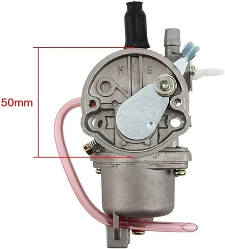 Vista 5 de Carburador eléctrico de motocicleta de bolsillo de 47 cc 49 cc para motor de 2 tiempos, Mini Moto Quad ATV Dirt Bike Go Kart Buggy Carburador Carb