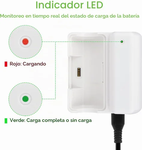 Vista 4 de Cargador adaptador de 3.6 V para iRobot Braava Jet 240 Floor Mopping