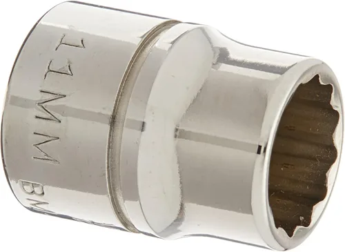 Vista 27 de Williams JHWB-1232 - Zócalo poco profundo de 3/8 pulgadas, SAE de 12 puntos, 1 pulgada, acabado cromado pulido