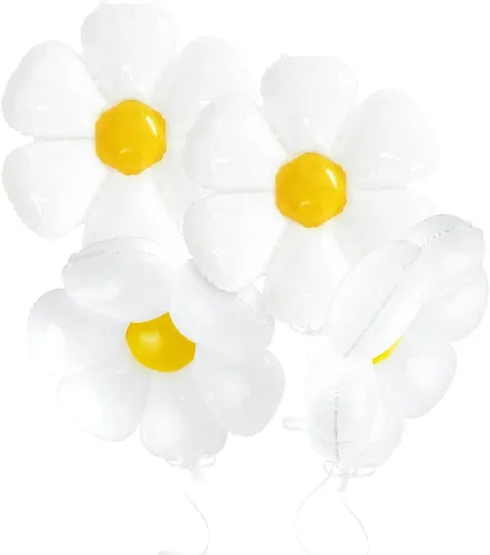 Vista 11 de Globos de rosas rojas 3D para decoración de flores para niñas, suministros de princesa rosa, decoración romántica, paquete de 6 globos de papel