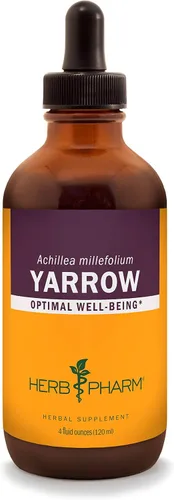 Vista 7 de Herb Pharm Extracto líquido Yarrow Flowering Tops - 1 onza
