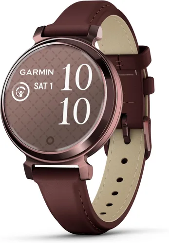 Vista 10 de Garmin Lily 2 (Renovado), reloj inteligente pequeño y elegante, pantalla oculta, lente estampada, hasta 5 días de duración de la batería, color coco