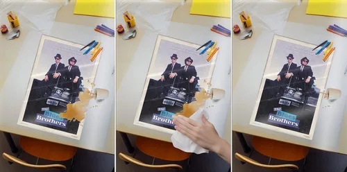 Vista 4 de The Blues Brothers - Póster de película (estilo regular, en una misión de Dios) (Tamaño: 24 x 36 pulgadas) (póster laminado)