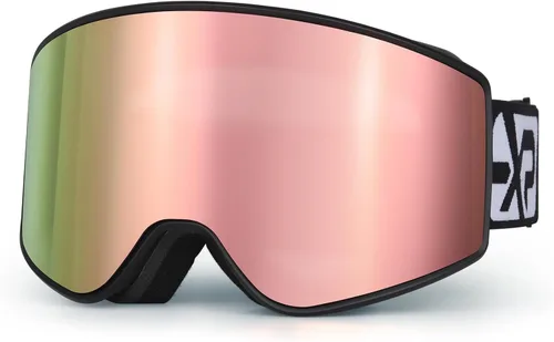 Vista 18 de EXP VISION Gafas de Esquí/Snowboard Parent-child Gafas de Nieve Sobre Gafas para Hombres, Mujeres, Adolescentes y Niños