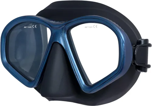 Vista 5 de IST MP203 Hunter Twin Tinted Lens Low Volume Buceo Snorkeling Máscara de Pesca Submarina
