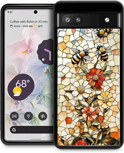 Vista 272 de Compatible con Google Pixel 4A 5G Mobile Case Creative Acrylic Back Panel Silicona Edge Case Slim Protección Especialmente para Google Pixel 4A 5G