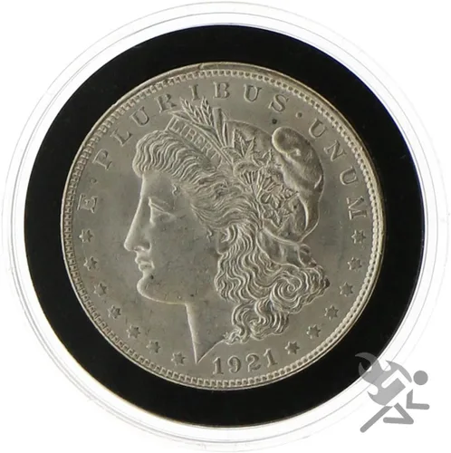 Vista 3 de (10) Air-tite 1.496 in Negro Anillo Moneda Cápsulas para Dólares de Plata Americanos y 1oz Conmemorativos de Plata
