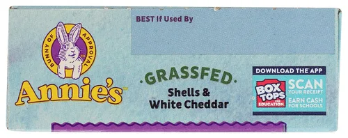 Vista 5 de Annie's Homegrown Caracolitos con Queso Macarrón y Queso Cheddar Blanco, 6 oz