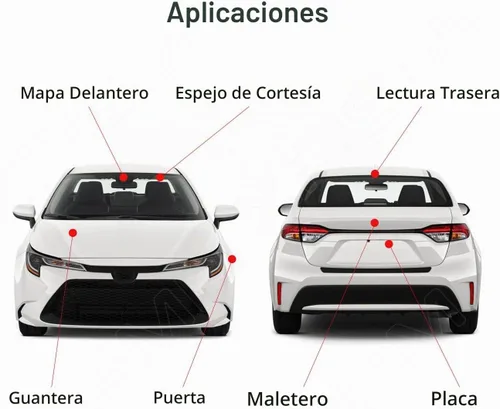 Vista 3 de Xpismii Kit de 13 piezas de luz LED interior Challenger de repuesto para Dodge Challenger 2008 2009 2010 2011 2012 2013 2014 2015 2016 2017 2018