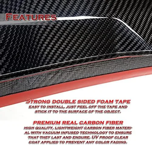 Vista 4 de Alerón de la tapa trasera del maletero compatible con BMW Z4 E89 2009 2010 2011 2012 2013 2014 2015 2016 BMW Z4 E89, 100% fibra de carbono real