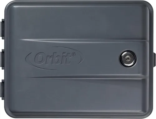 Vista 3 de Orbit 27894 - Temporizador/controlador de rociadores para interiores y exteriores de 4 estaciones Logic de fácil configuración La lógica de fácil