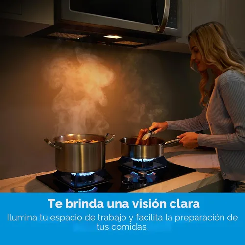 Vista 7 de Midea MOR17BSA-SS 1.7 pies cúbicos Horno de microondas para instalar sobre la estufa con panel táctil inteligente, menú de cocina automática, 1000