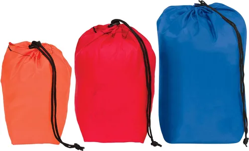 Vista 2 de Outdoor Products Ditty Bag - Paquete de 3 variados, paquete combinado pequeño, mediano y grande
