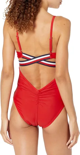 Vista 2 de Tommy Hilfiger Correas de hombro abiertas de una pieza para mujer
