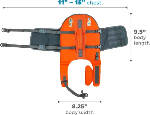 Vista 7 de Outward Hound - Chaqueta salvavidas para perros