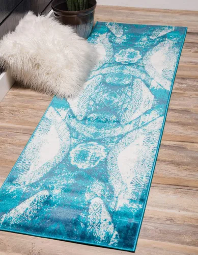 Vista 15 de Unique Loom Sofia Collection - Alfombra de área Albert (2' 2" x 3' 1" Rectángulo, Marrón/Marfil)