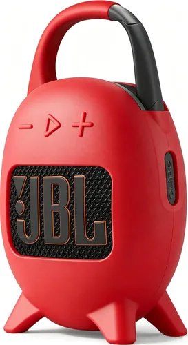 Vista 10 de Geiomoo Funda de transporte de silicona para JBL Clip 5, funda protectora portátil resistente a rayones y golpes (negro)