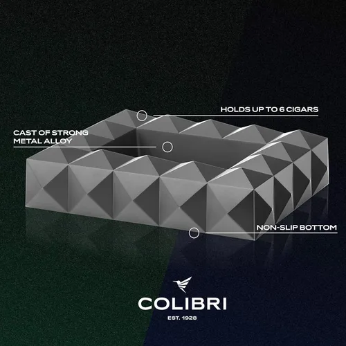 Vista 5 de Colibri Cenicero Quasar - Gunmetal
