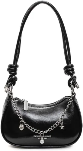 Vista 7 de Minimalista y elegante nuevo bolso bandolera versátil para mujer, bolso de hombro y axilas tamaño 8.3 * 3.1 * 5.1 in