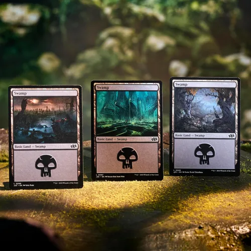 Vista 5 de Magic: The Gathering Estación de Tierras 2025 (400 cartas de tierra básicas)
