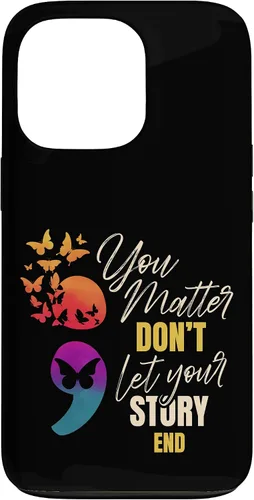 Vista 10 de Semicolon Mental Health Awareness Prevention Case for iPhone 17