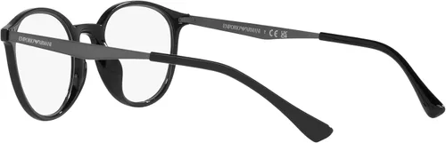 Vista 5 de Emporio Armani Ea3188u - Gafas de sol redondas de ajuste universal para hombre