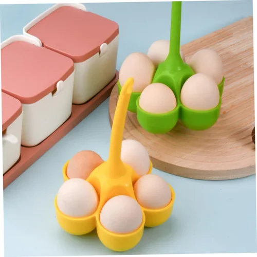 Vista 9 de Bandeja de huevo de silicona, soporte para huevos escalfados, tazas para escalfar huevos, utensilios de cocina de huevos, tazas para escalfar huevos