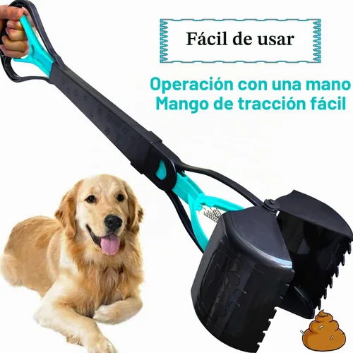 Vista 3 de ienjoyed Recogedor de excrementos de 2 piezas para perros grandes, medianos y pequeños de alta resistencia, recogedor de excrementos de perro