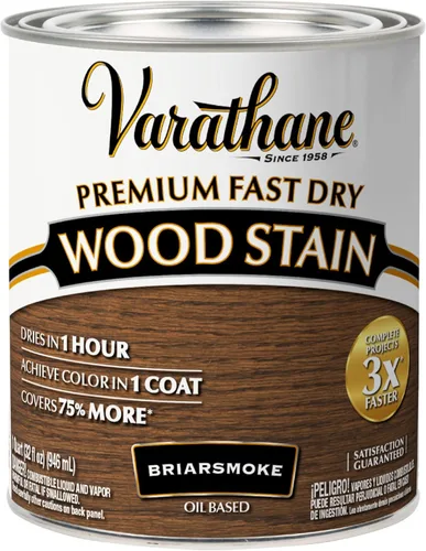 Vista 25 de Varathane 262023 - Tinte de madera prémium de secado rápido, Spring Oak, media pinta
