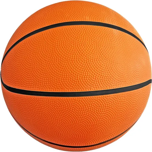 Vista 2 de Biggz Baloncesto naranja talla 6 con bomba de mano
