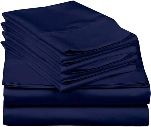 Vista 61 de Mattress-Homes Juego de sábanas de 4 piezas ultra lujosas 100% algodón suave de fibra larga de 16 pulgadas de profundidad, tamaño individual lavable