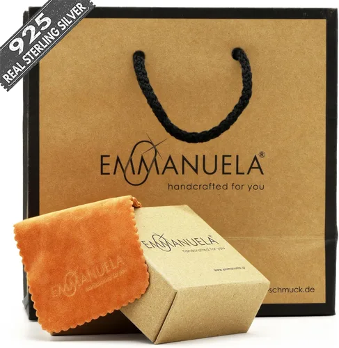Vista 8 de Emmanuela - Aretes de aro texturizados en forma de V, plata de ley 925 chapada en oro, estilo minimalista, moderno, sexy, hipoalergénicos y sin
