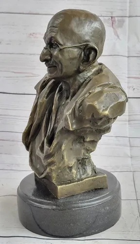 Vista 4 de EUROPEAN BRONZE Escultura de bronce hecha a mano Venta Gand Edition Coleccionista Mavchi Original Firmado Brilliance Hot Cast Handmade Art Noveau