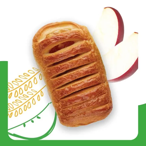 Vista 5 de Horno Delights Apple Danish America's Fruit - Panadería fresca - Pasteles de desayuno - Pasteles reales - perfectamente cocidos - sabor simplemente