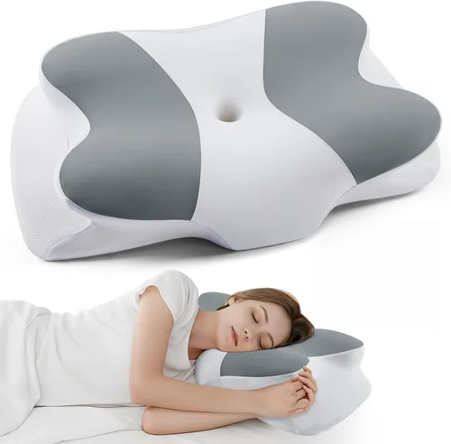 Vista 23 de DONAMA Almohada de lectura para juegos, almohada de escritorio de regazo para laptop, almohada de reposabrazos con bolsillos laterales, almohada
